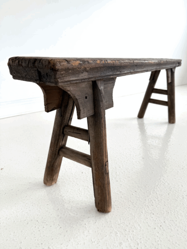 Antique Elm bench