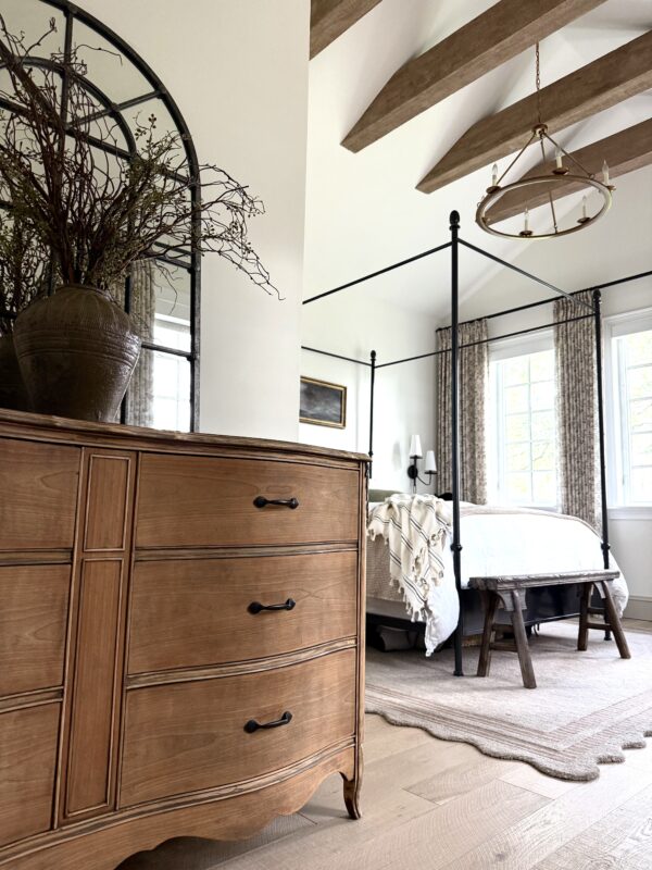 Antique Elm bench - Image 4