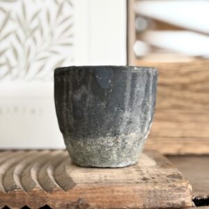 Clay vessel candle Palo Santo