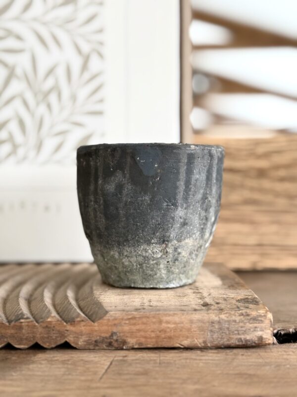 Clay vessel candle Palo Santo