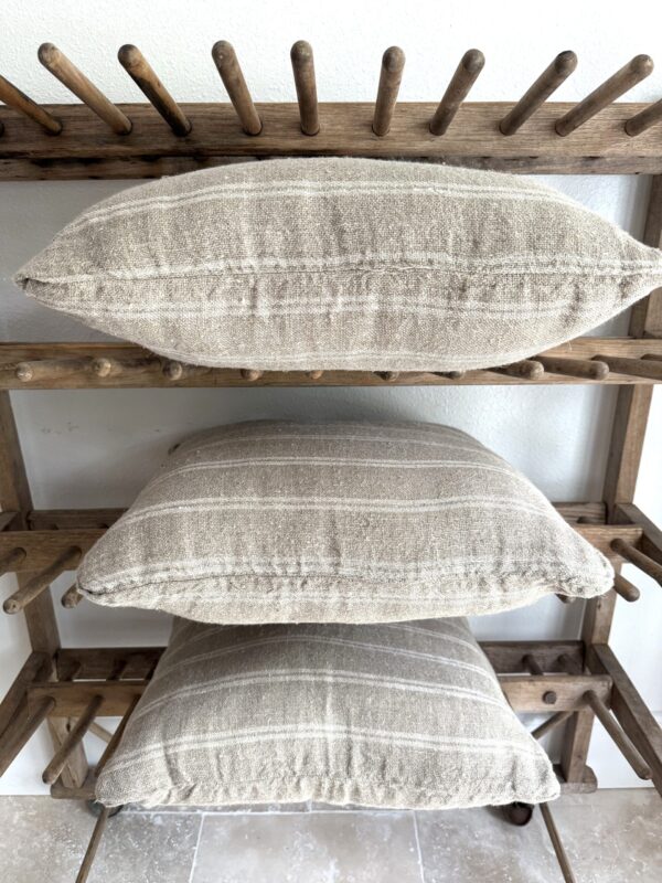 Turkish Linen Pillow-Striped - Image 2