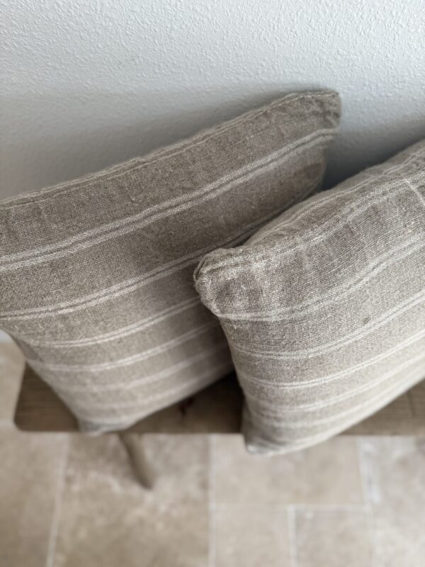 Turkish Linen Pillow-Striped - Image 4
