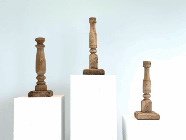 Salvage Candle Pillars - Image 2